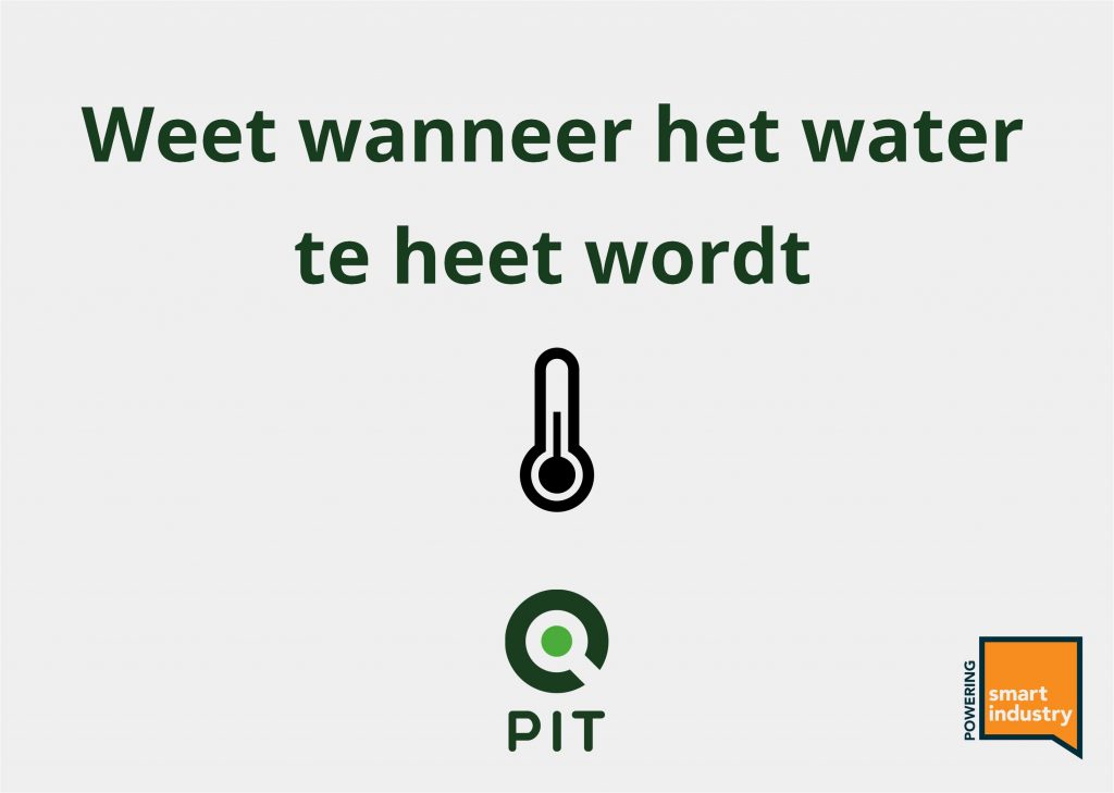 Weet wanneer het water te heet wordt