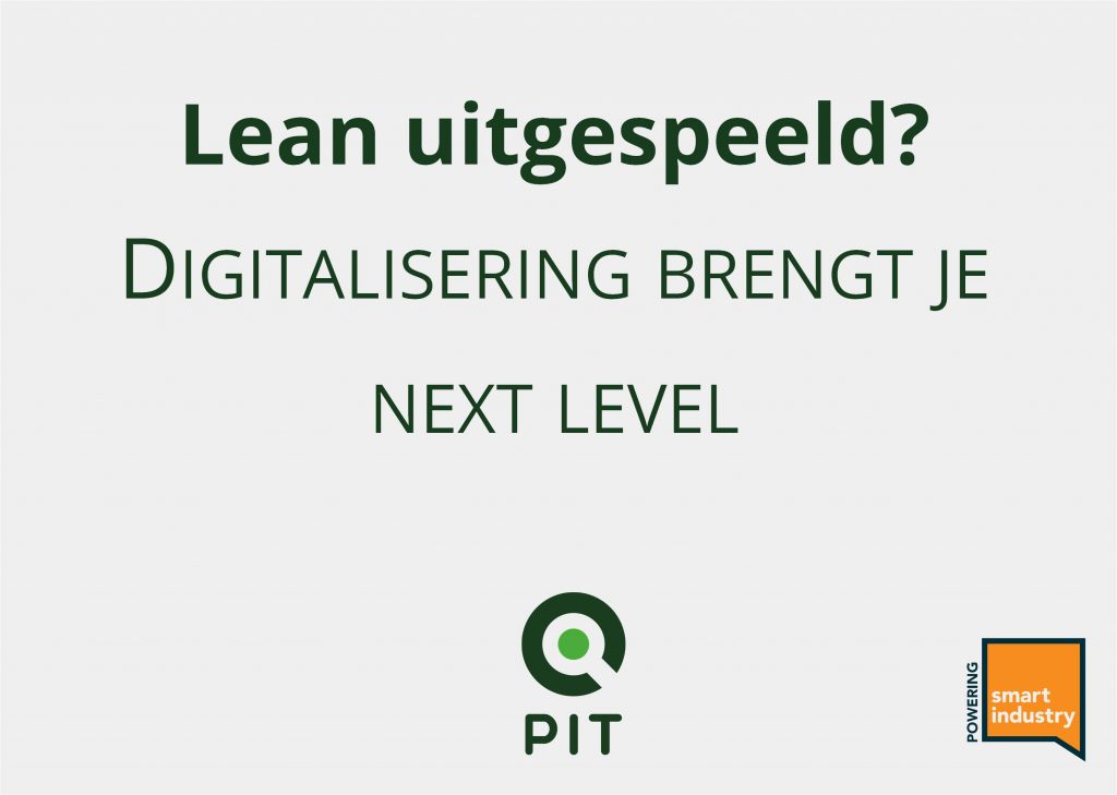 Digitalisering brengt je next level
