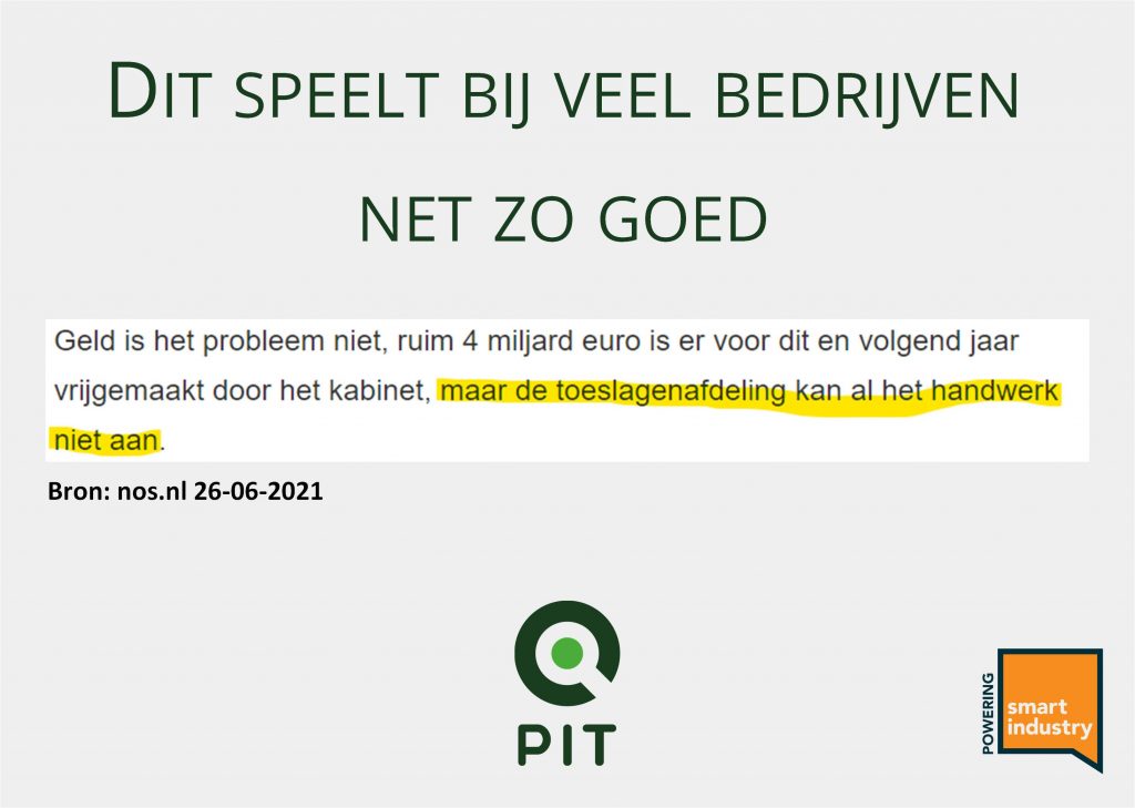 Dit speelt bij veel bedrijven net zo goed