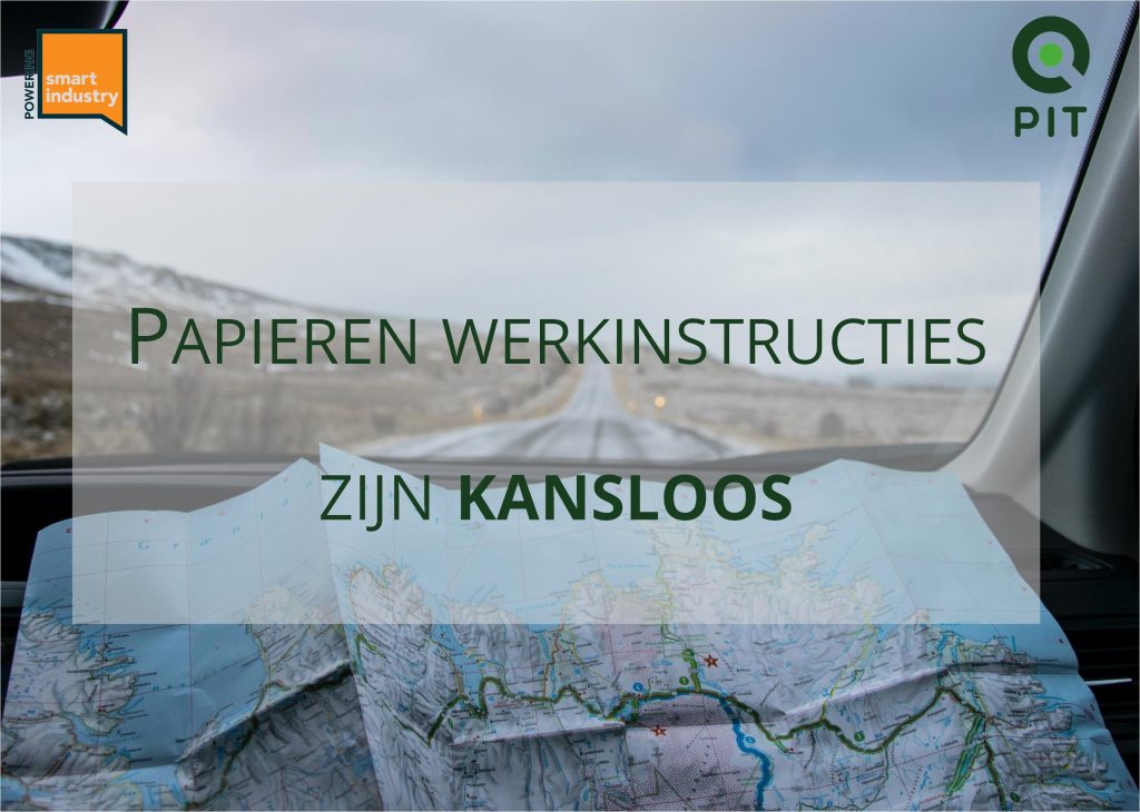 Papieren werkinstructies zijn kansloos