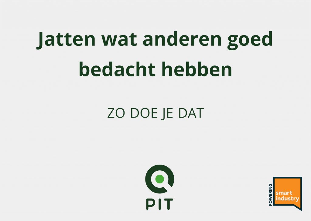 Jatten wat anderen goed bedacht hebben