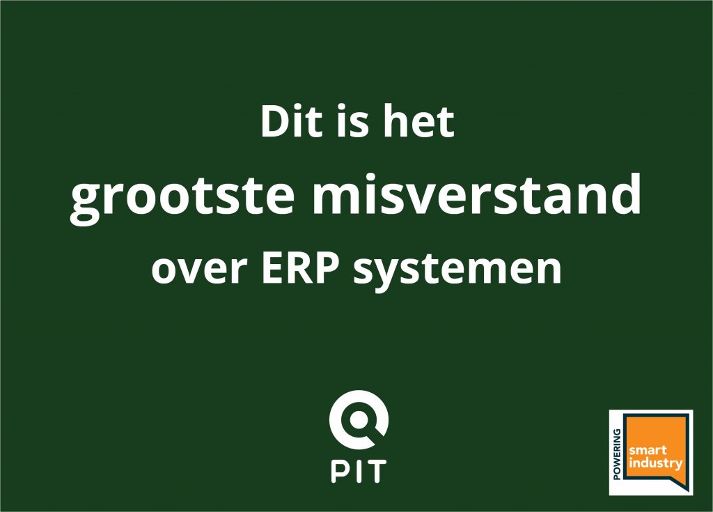 Dit is het grootste misverstand over ERP systemen